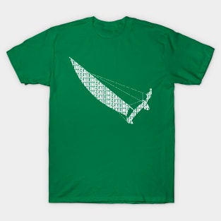 Letter catamaran T-Shirt